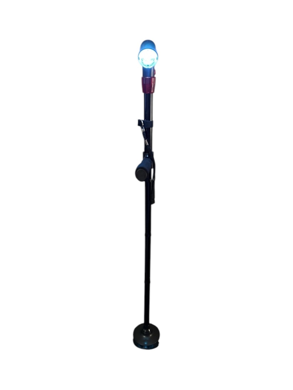 Adjustable Black Walking Cane with Ergonomic Handle - Picture 2 of 3
